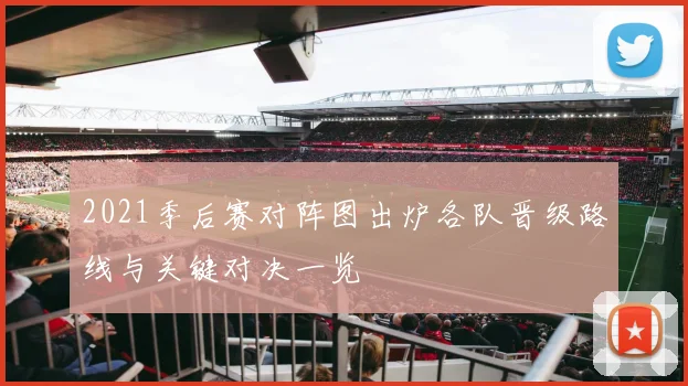 2021季后赛对阵图出炉各队晋级路线与关键对决一览