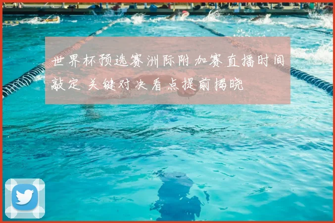 世界杯预选赛洲际附加赛直播时间敲定 关键对决看点提前揭晓