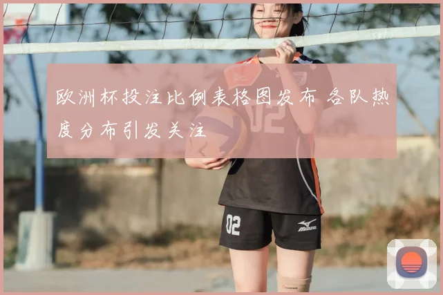 欧洲杯投注比例表格图发布 各队热度分布引发关注