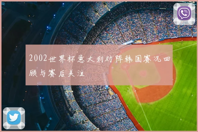 2002世界杯意大利对阵韩国赛况回顾与赛后关注